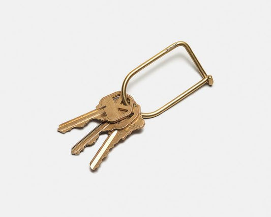 Wilson Brass Key Ring