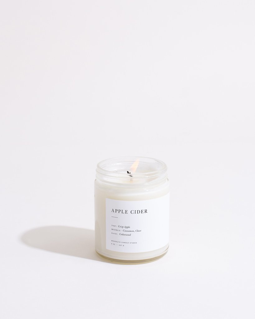 Brooklyn Candle Minimalist "Apple Cider" Scented Candle