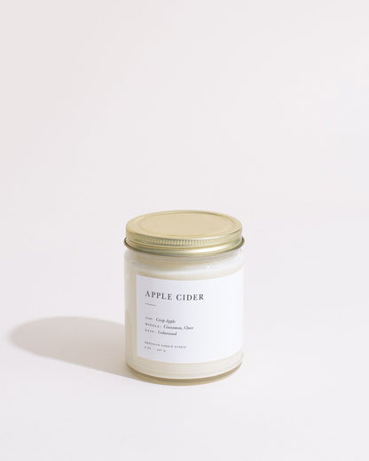 Brooklyn Candle Minimalist "Apple Cider" Scented Candle