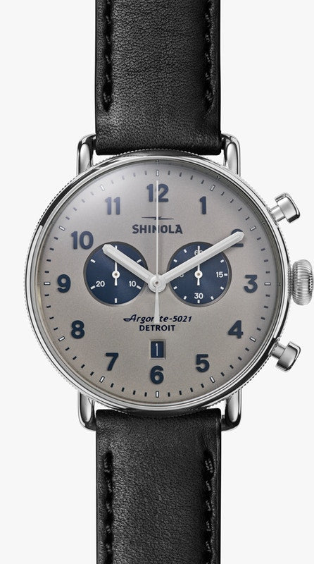Shinola watch THE CANFIELD CHRONO 43MM in GRAY