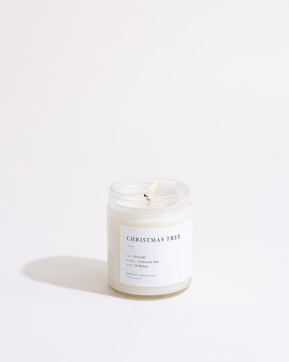 Chandelle Parfumée Brooklyn Candle Minimalist "Christmas tree"
