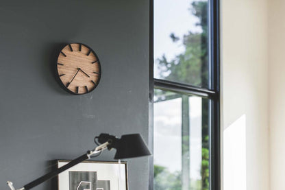 Wall clock | Steel + Wood