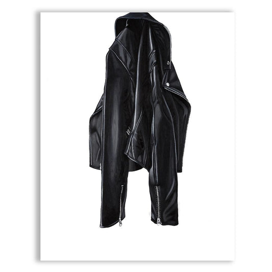 Erin Rothstein Art | Tableau "Leather Jacket"
