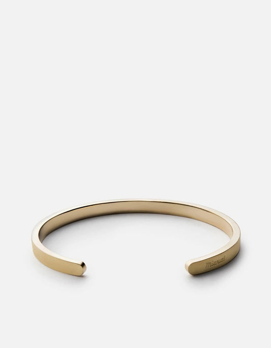 MIANSAI - The Singular Cuff bracelet, matte brass