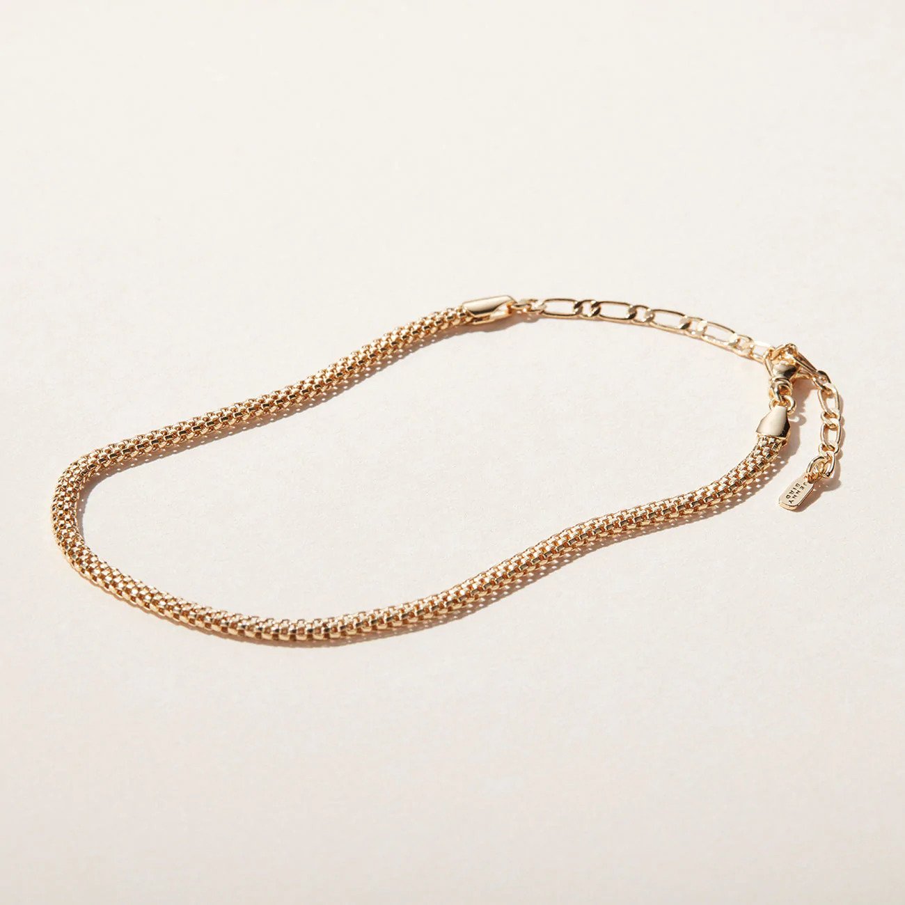 Jenny Bird - Bracelet de Cheville laiton trempé dans l'or