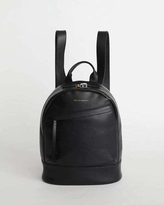 WANT Les Essentiels - Leather Mini PIPER BACKPACK - Black