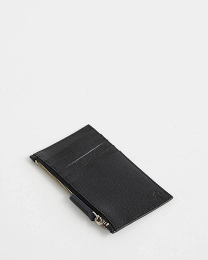 WANT Les Essentiels - Porte-cartes zippé Adano  - Noir