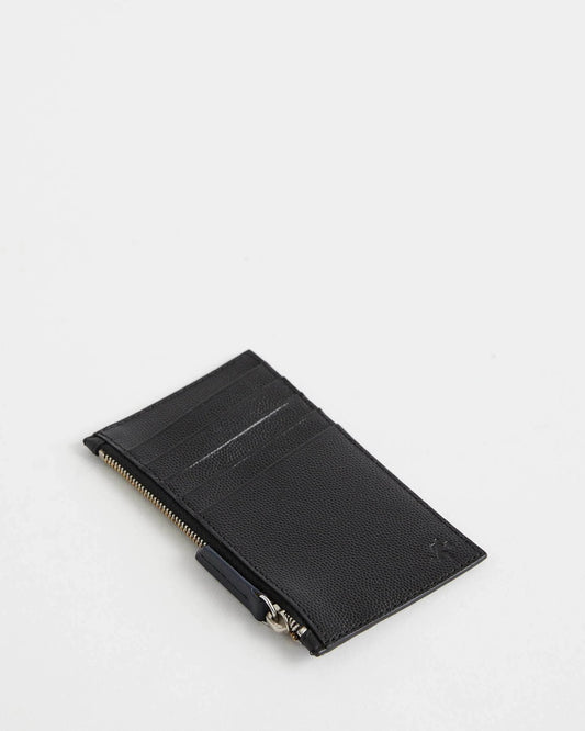 WANT Les Essentiels - Porte-cartes zippé Adano  - Noir