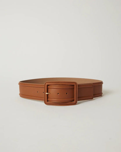 B-low the belt - Ceinture en cuir Kane - couleur Cuoio