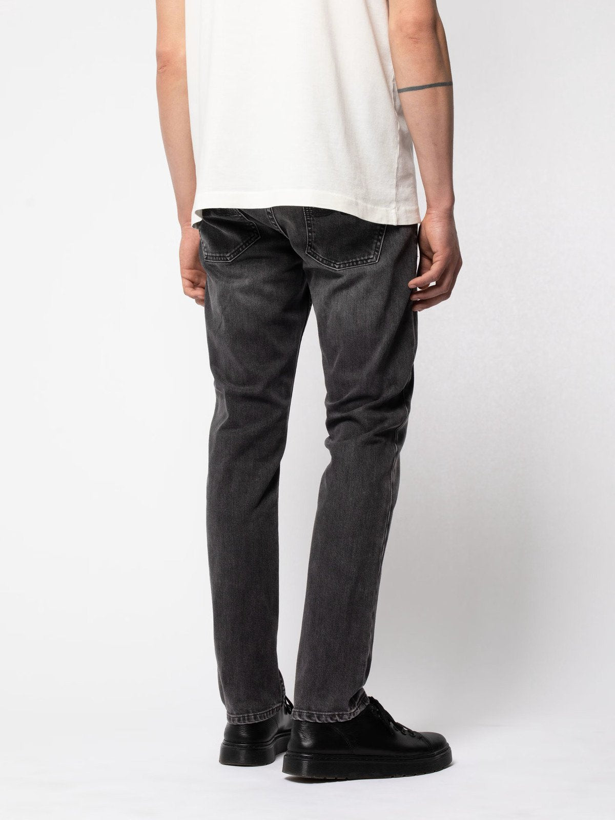NUDIE JEANS | Jean "LEAN DEAN" - Noir ''Black Eyes''