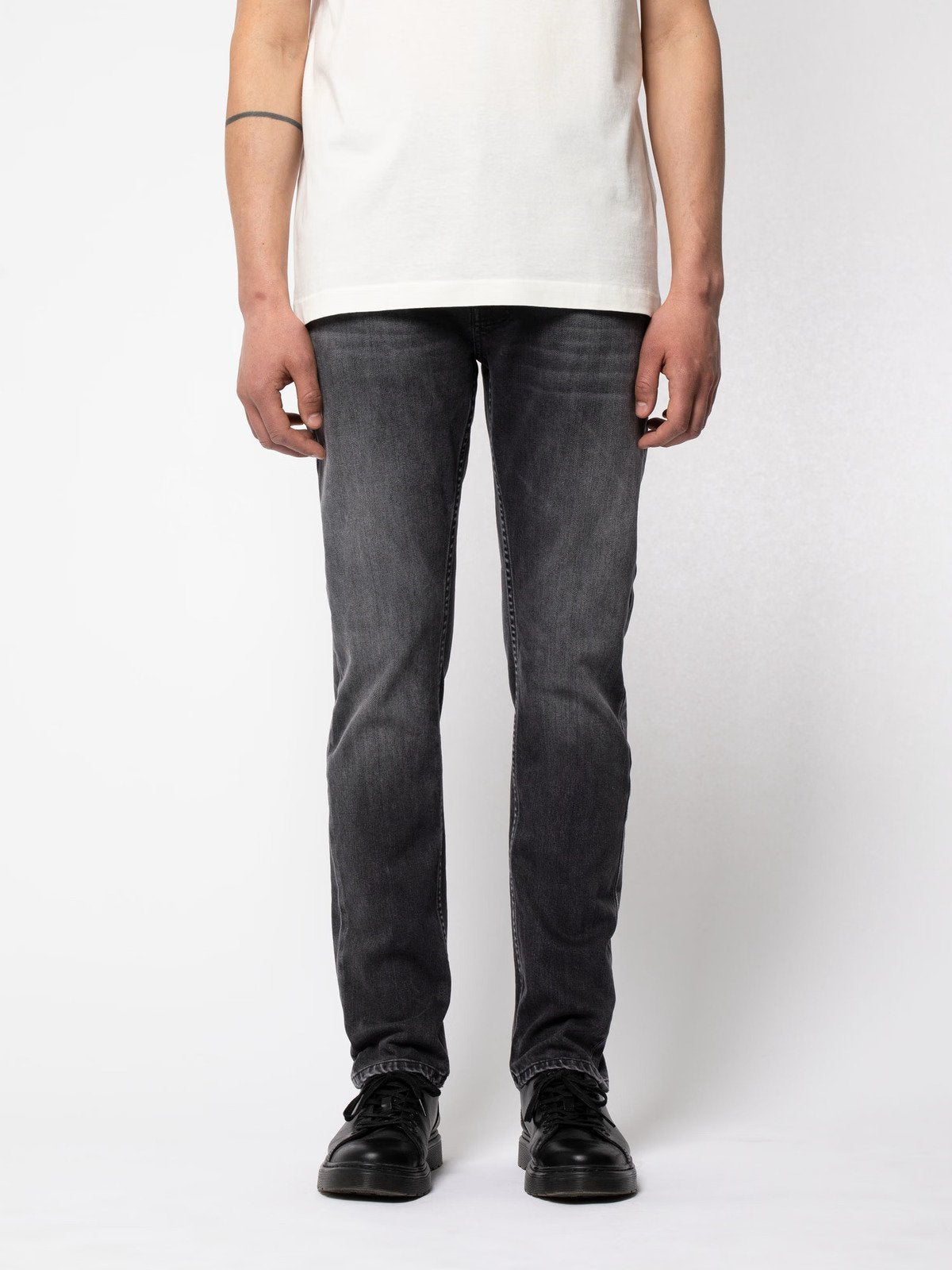 NUDIE JEANS | Jean "LEAN DEAN" - Noir ''Black Eyes''
