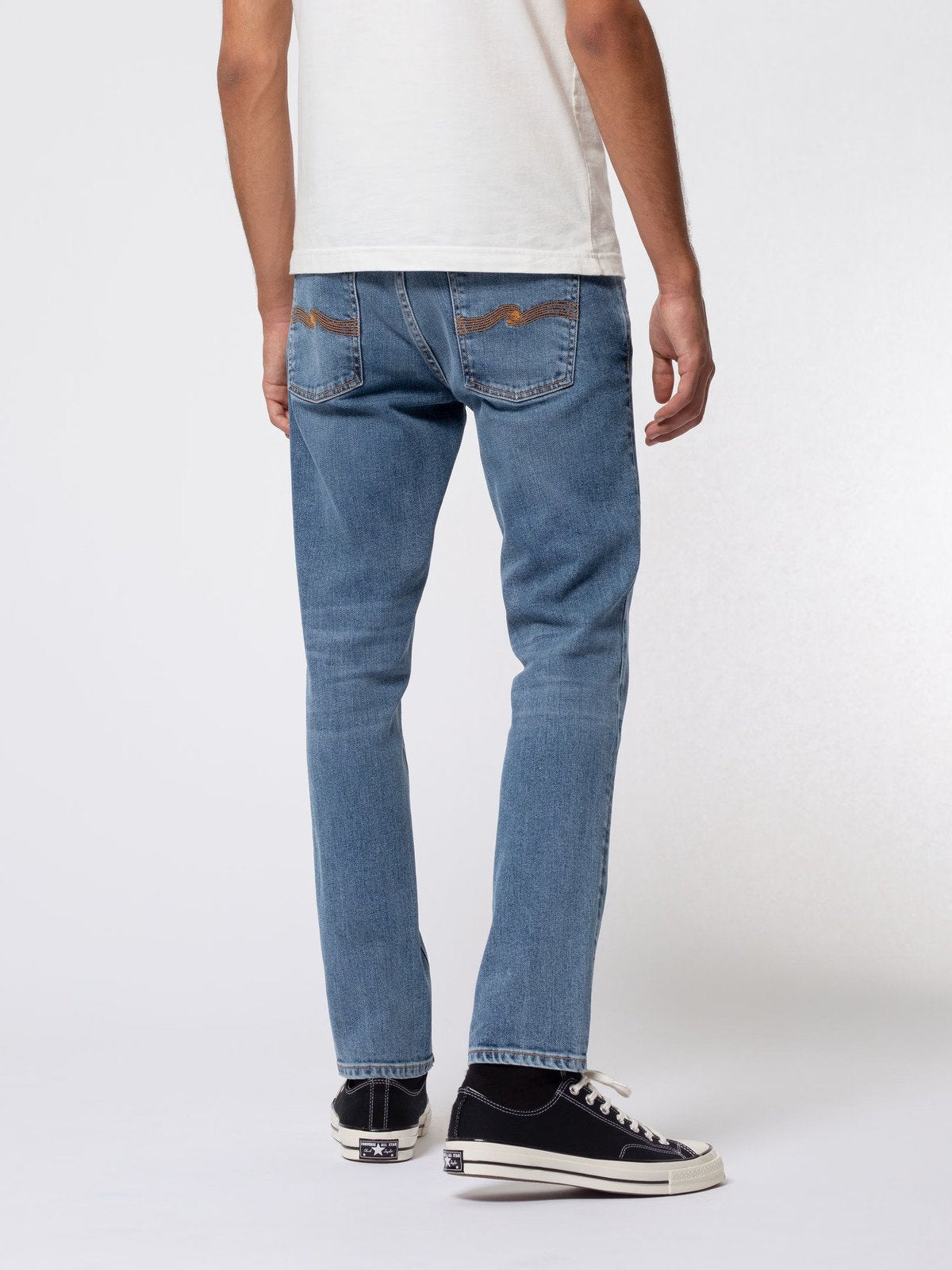 Nudie jeans - Le jeans Lean Dean -  Lost orange