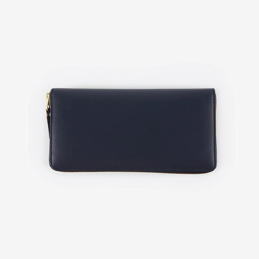Comme des Garçons - Rectangular wallet with zipper - blue
