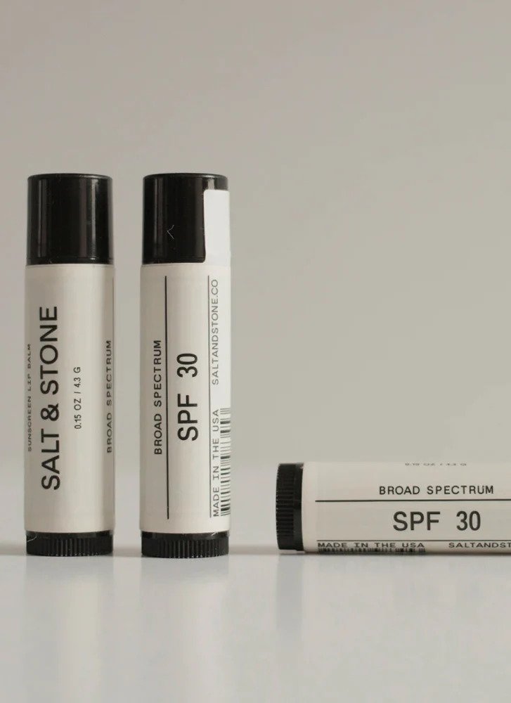 Salt & Stone - Baume écran solaire pour les lèvres avec FPS 30