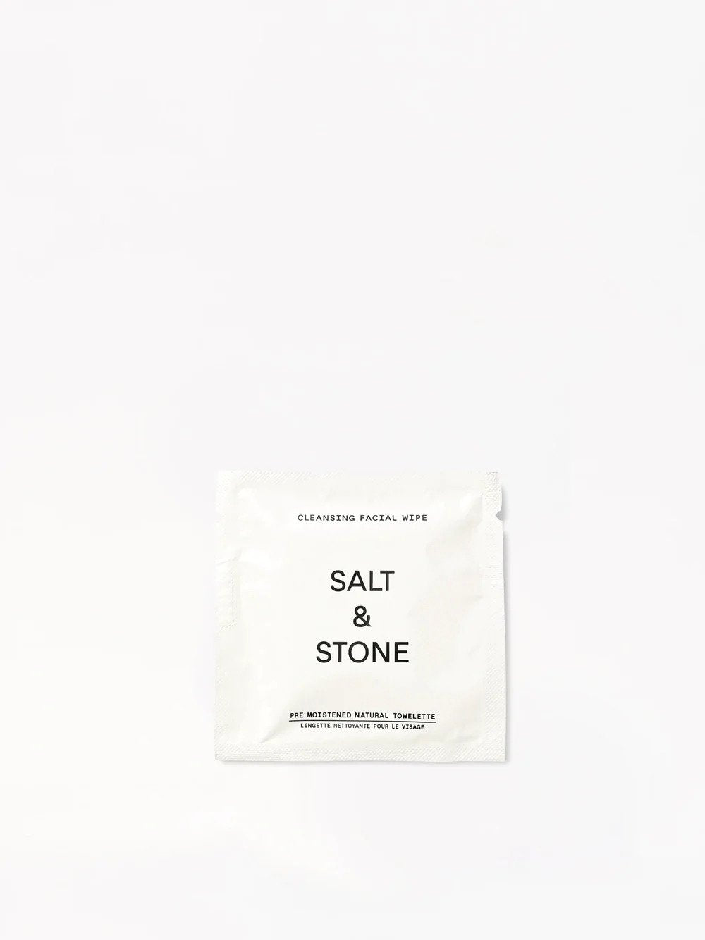 Salt & Stone - Lingettes nettoyantes pour le visage (boîte de 20 lingettes)
