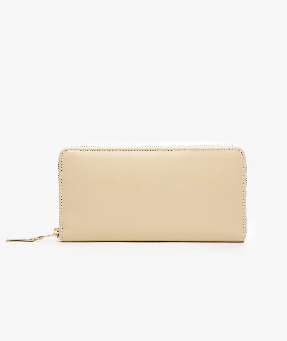 Comme des Garçons - Rectangular Wallet with Zipper - white