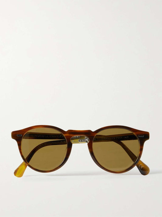 Oliver Peoples - Gregory Peck 1962 Folding Sunglasses - Amaretto, Honey