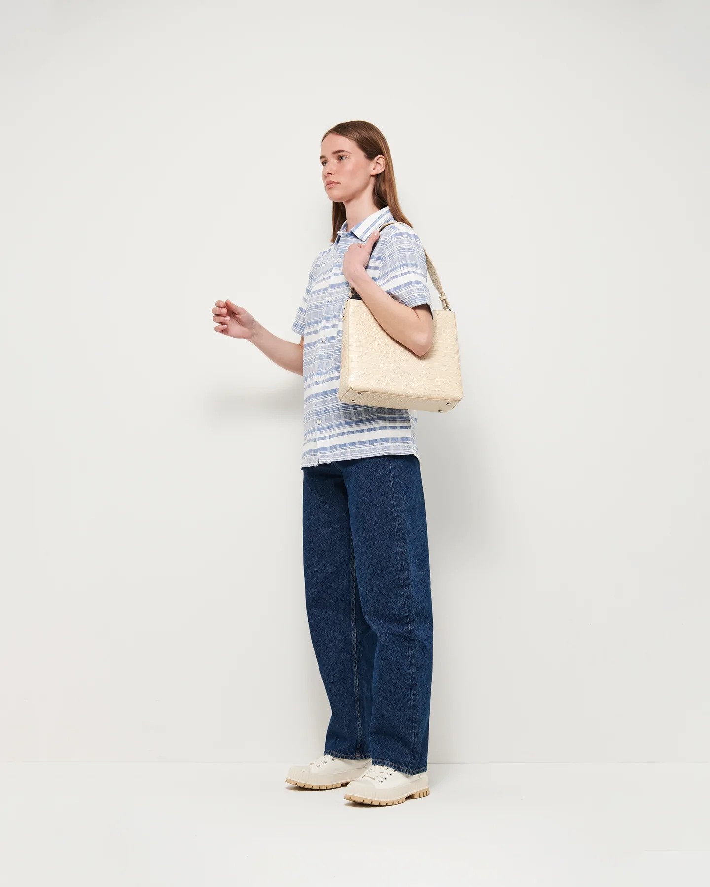 HVISK - The ''Amble'' Shoulder Bag - Sand Beige