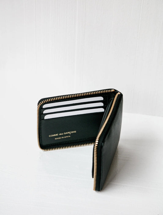 Comme des Garçons - 3-Fold Zipped Wallet - Black