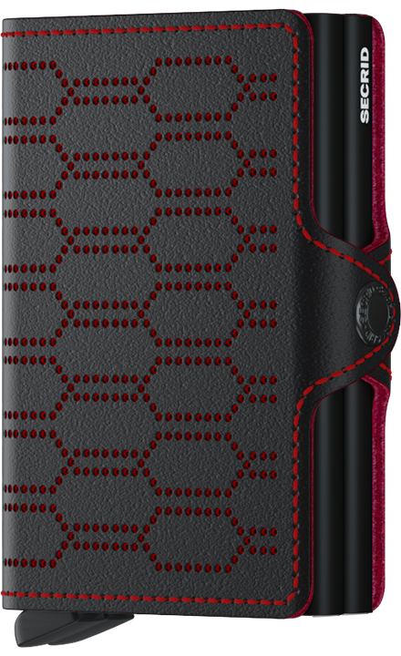 Fuel Double Wallet Black &amp; Red