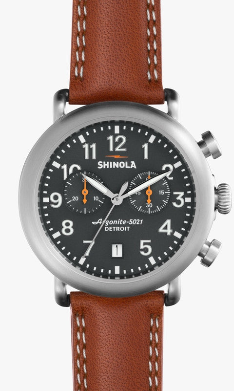 Shinola watch THE RUNWELL CHRONO 41MM in GRAY 