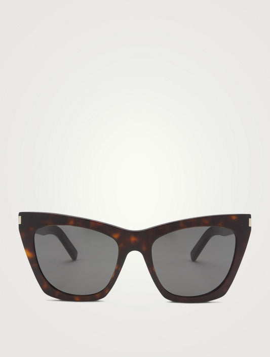 Saint Laurent - Sunglasses - Kate SL 214 - Havana brown