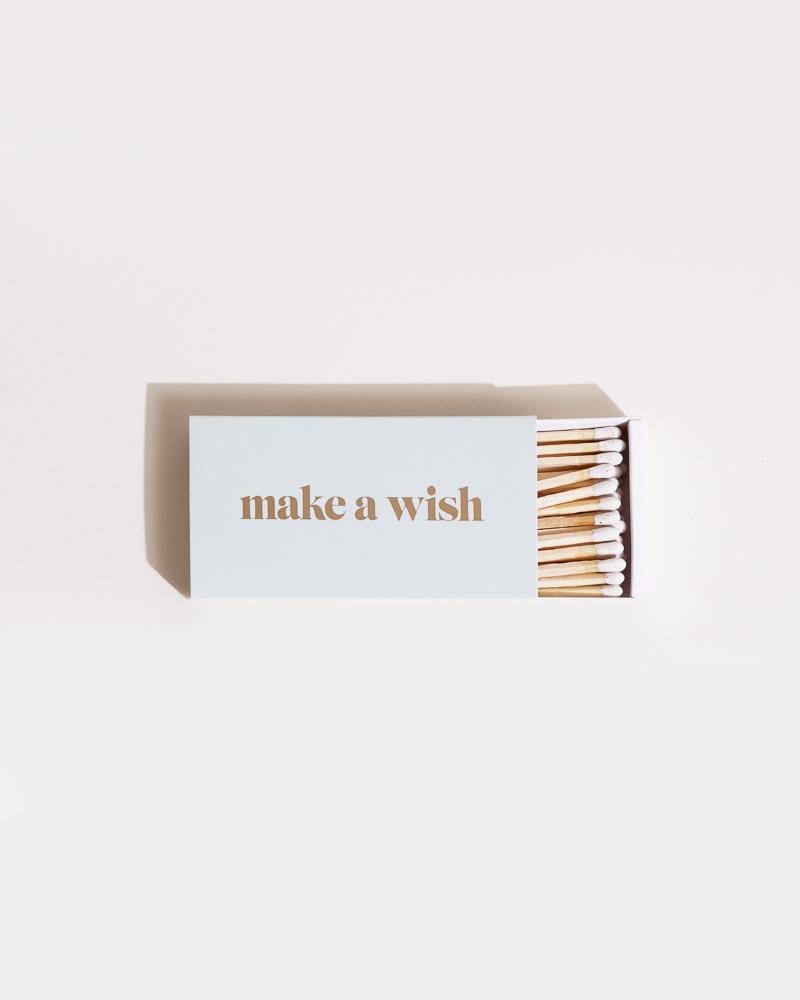 Allumettes Brooklyn Candle Studio Matches "Make a Wish"