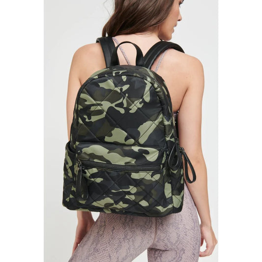 Sol &amp; Selene - "Motivator" Medium Backpack - Camouflage