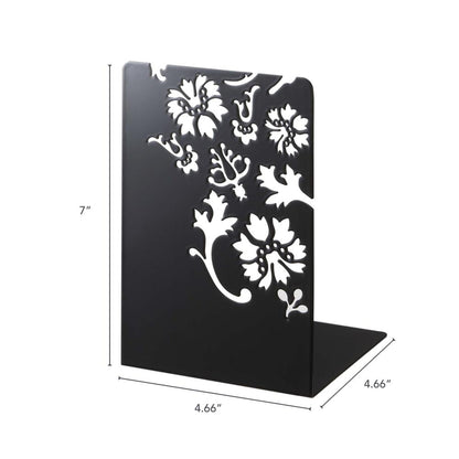 Floral Bookends (Set of 2) | Steel | Little