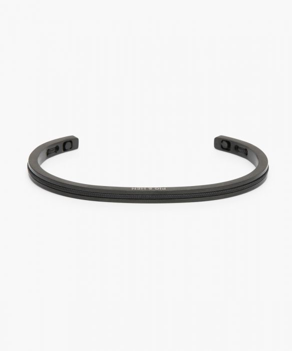 Bracelet "Navarch 4mm" - Noir | Noir