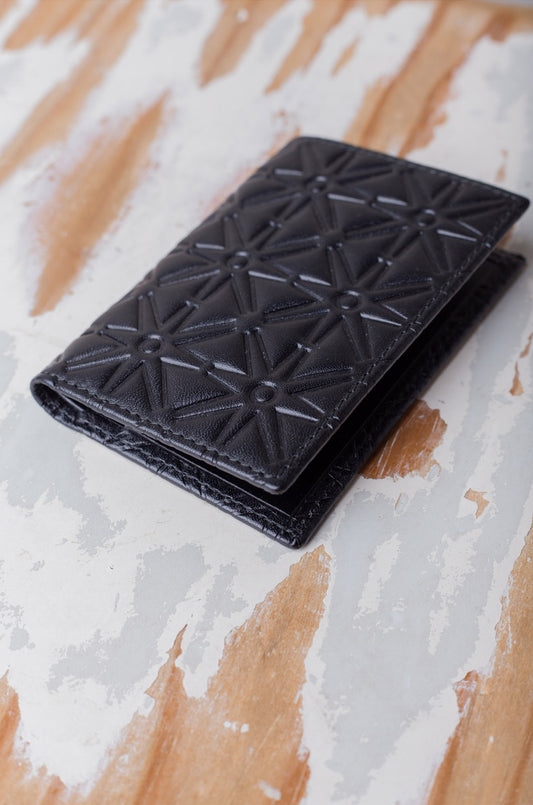 Comme des Garçons - Classic Embossed Leather Wallet - Black