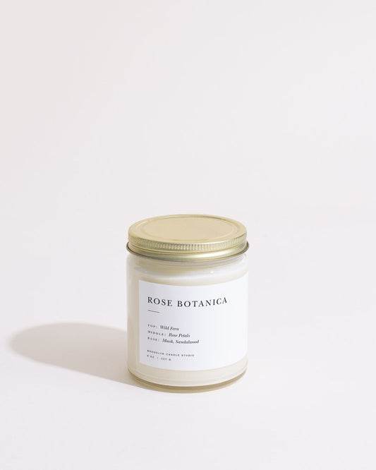 Brooklyn Candle Minimalist "Rose Botanica" Scented Candle