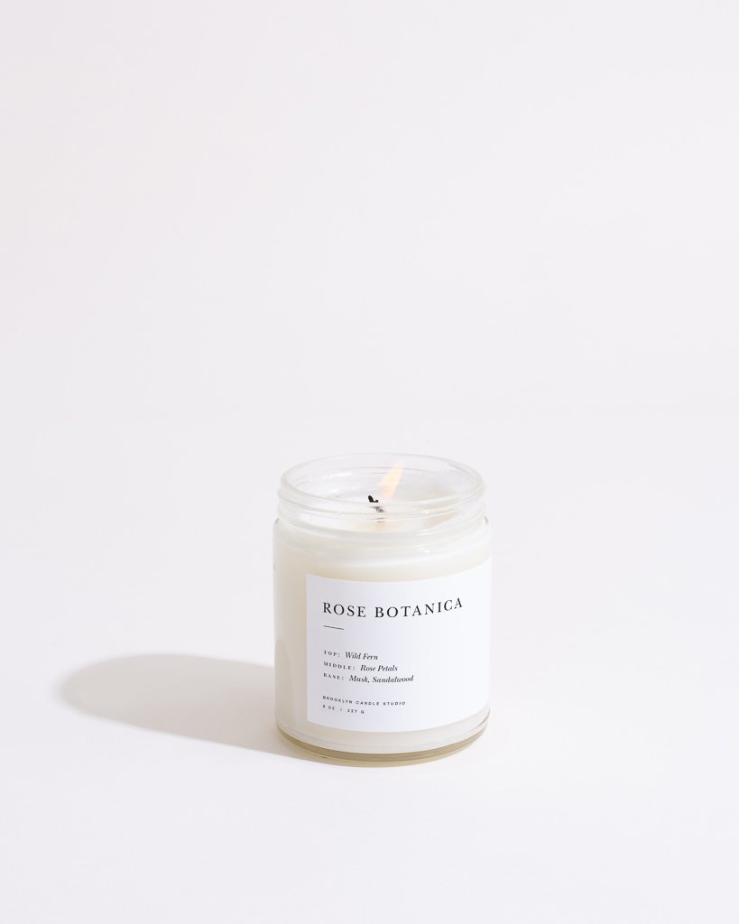 Brooklyn Candle Minimalist "Rose Botanica" Scented Candle