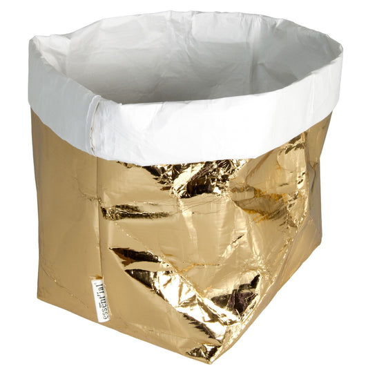 Essent-ial - "Sacchetto" multi-purpose bag - Gold/White