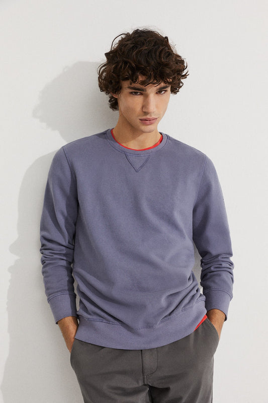 ECOALF - Sweatshirt "San Diego" - Blue/Grey