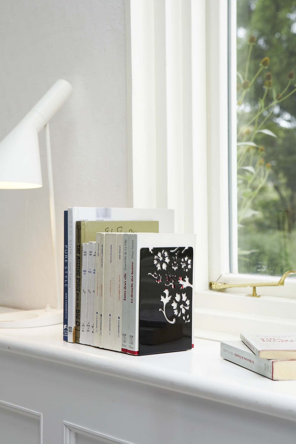 Floral Bookends (Set of 2) | Steel | Little