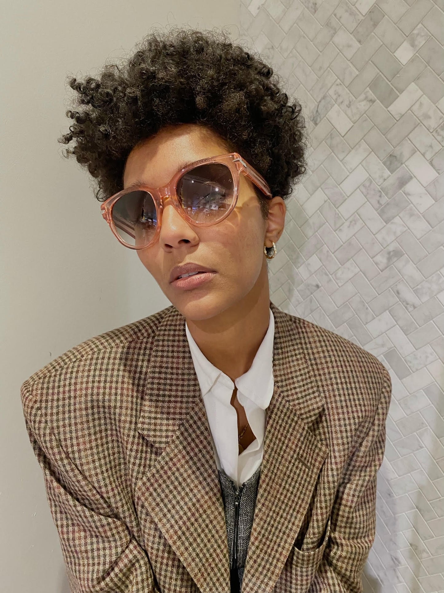 Rag & Bone - Lunettes Femmes - Rose
