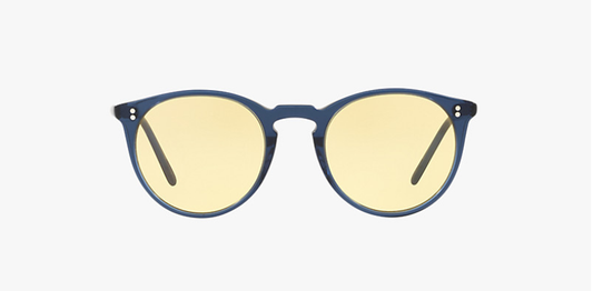 Oliver Peoples - O'malley SUN - Vivid Navy + Yellow Lens