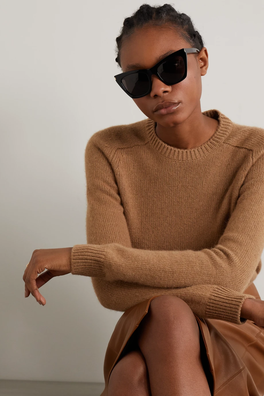 Saint Laurent Sunglasses Kate SL 214 Black boutiquetozzi