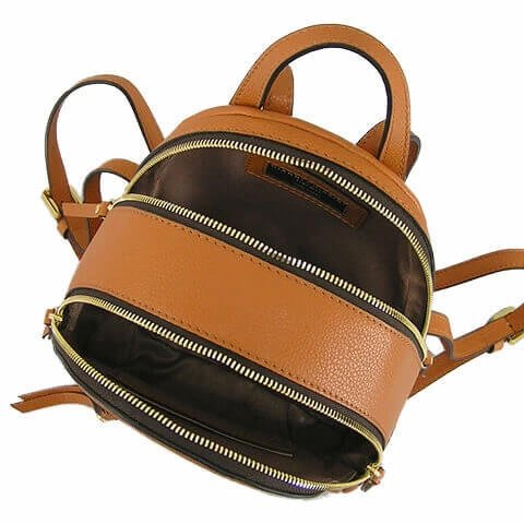 Gianni Chiarini - Sac à dos 'Ogiva' - Cognac